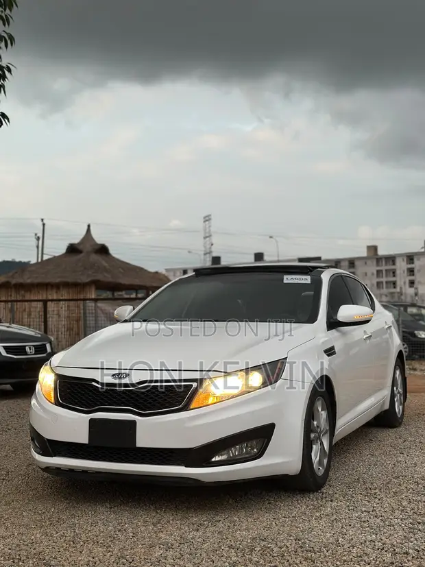 2012 Kia Optima EX Turbo Sedan (2.0L 6cyl) - White - 1