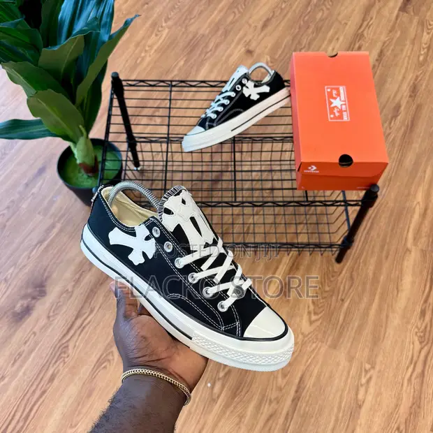 Premium Chrome Hearts x Converse Chuck Taylor All Star 70 Sneakers - 1