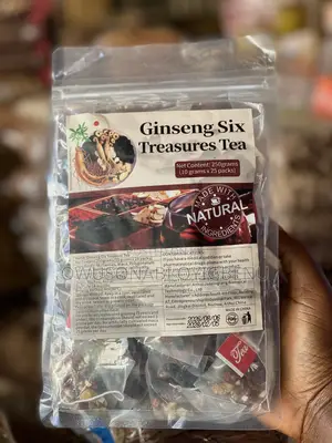 Ginseng Six Treasures Tea - 25 Teabags