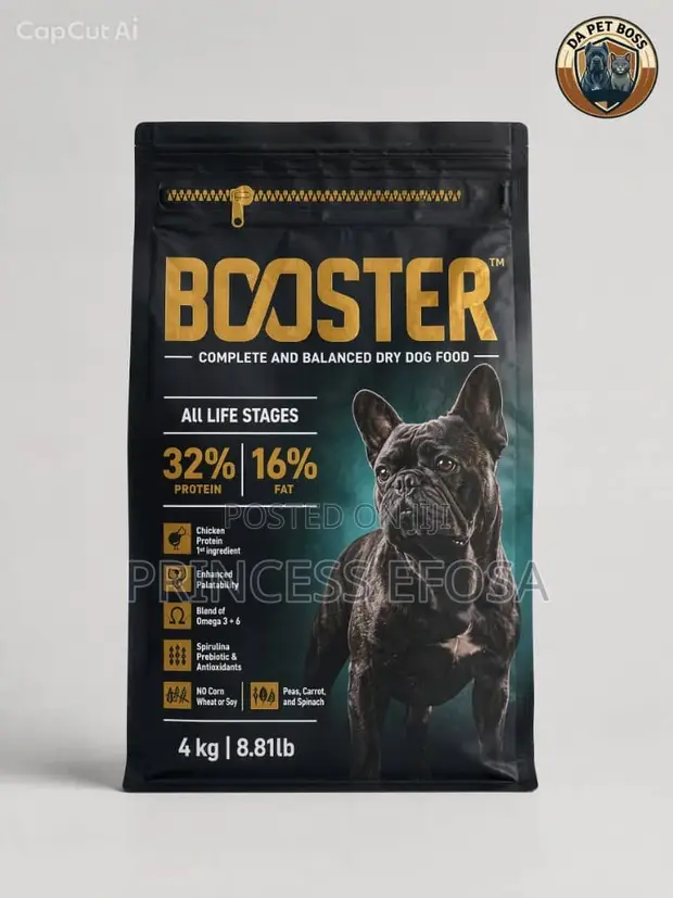 Booster Abinci Busasshe 15kg - 1