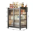 3-Tier Dust-Proof Kitchen Dish Cabinet Organizer - 1