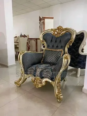 Home Interiors Antique Executive Chairs (7 Seater)