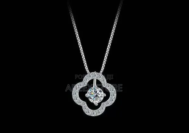 Stylish Zirconia Stone Necklace - 1