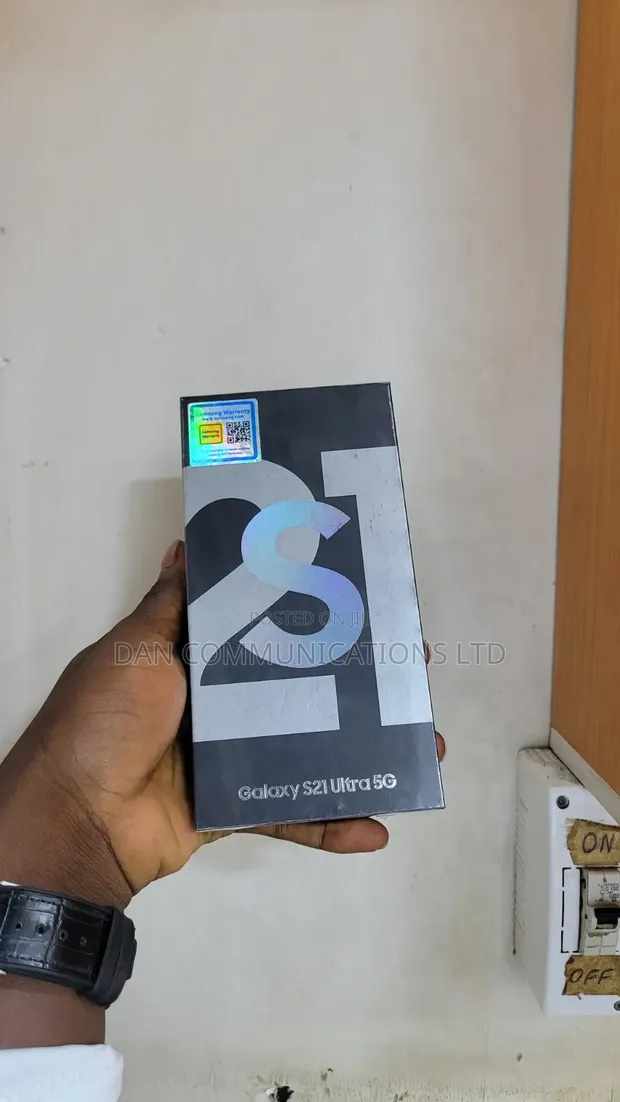 New Samsung Galaxy S21 Ultra 5G 256GB Silver - 1