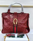 High Quality Gucci Leather Handbag - 2