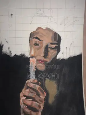 Self-Made Woman Portrait Painting