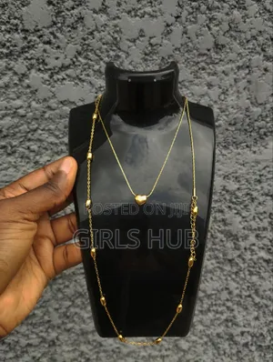 Layered Necklaces - Silver & Gold Stainless Steel