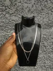 Layered Necklaces - Silver & Gold Stainless Steel - 3