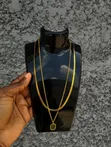Layered Necklaces - Silver & Gold Stainless Steel - 5