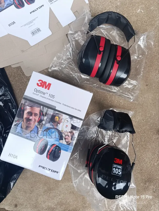 3M PELTOR Optime 105 Earmuffs - 1