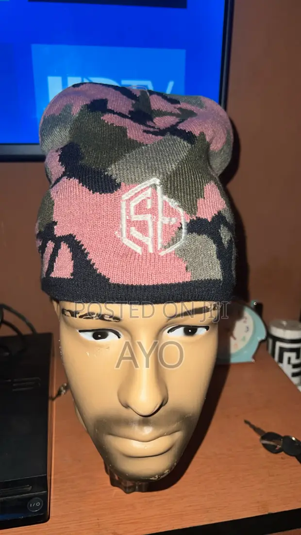 SuperFake Unisex Cotton Beanie - Logo Woven - 1