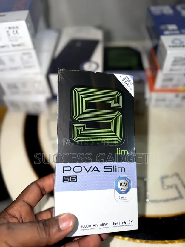 New Tecno Pova Slim 5G 256GB - 1
