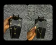 Elegant Gold Necklace Set with Earrings and Bracelet - 3