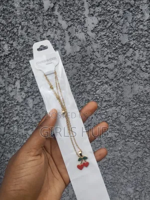Simple Stainless Steel Necklace - Silver/Gold