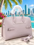 Quality Genuine Leather Luxury Handbag - Female - 1