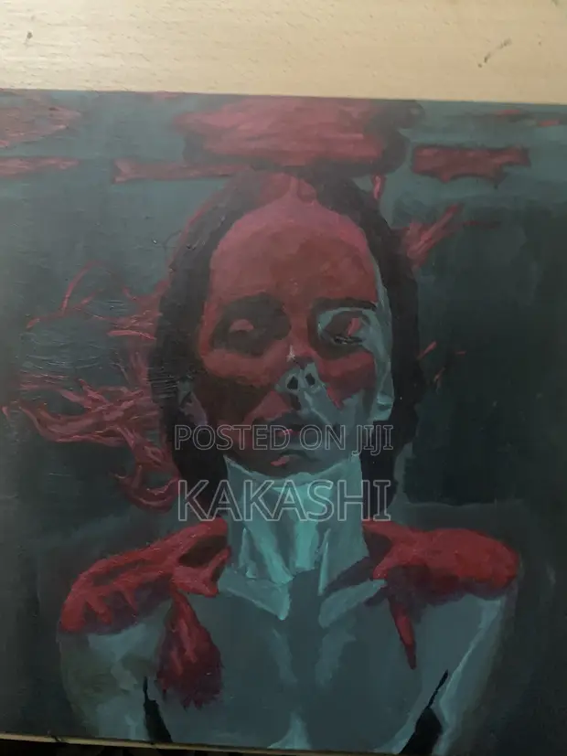 Painting of Woman in Water - 1