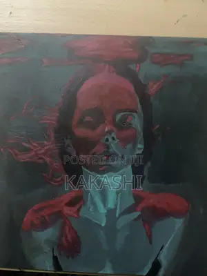 Painting of Woman in Water