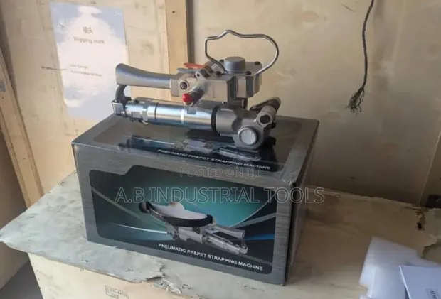 Brand New Handheld Pneumatic Plastic Strapping Machine - 1