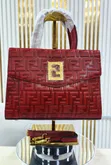 High Quality Fendi Leather Handbag - 3