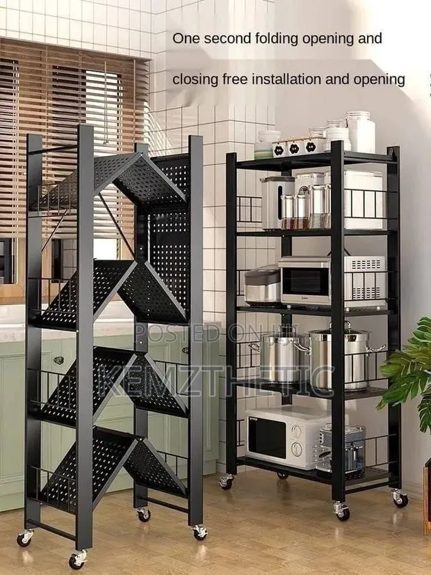 Home Interiors Kitchen Shelf - 5 Shelves - 1