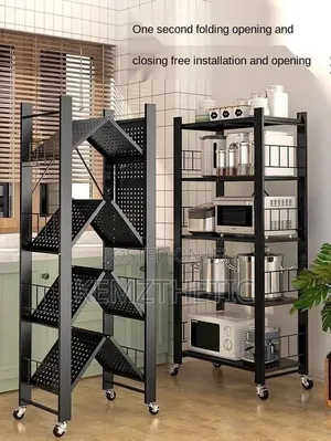 Home Interiors Kitchen Shelf - 5 Shelves
