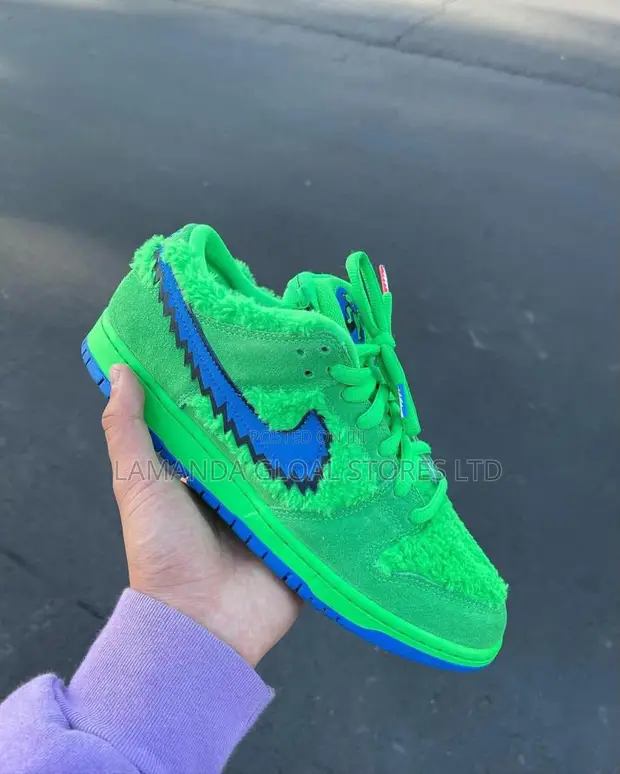 Nike SB Dunk Low "Grateful Dead Bears" Green - 1