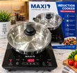 MAXI 2100W Induction Cooker tare da Tukunya, Touch Control - 2