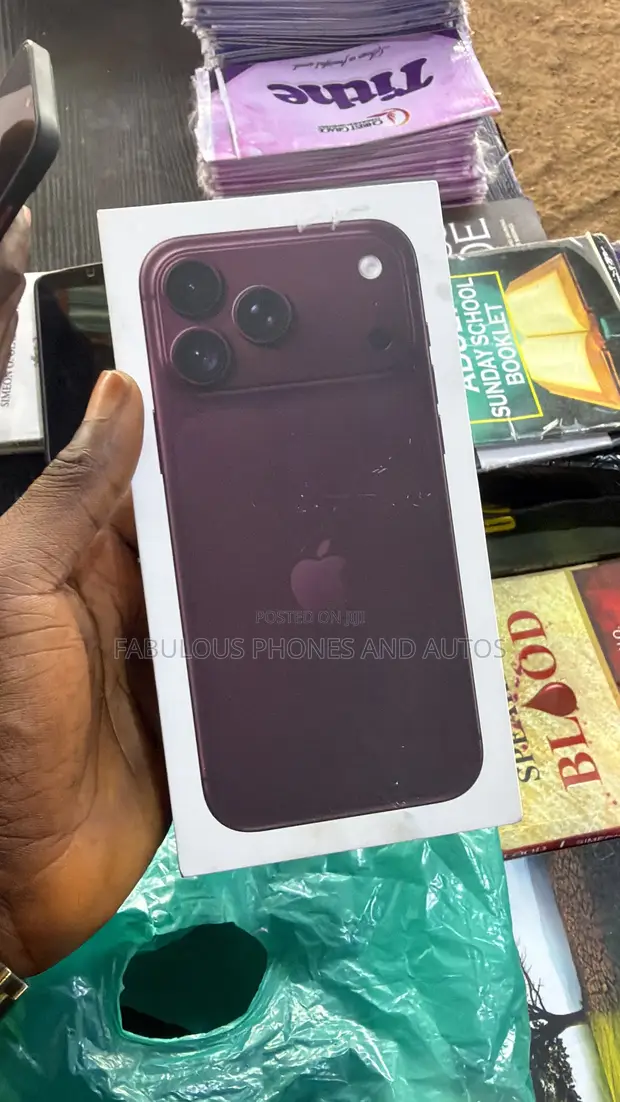 New Apple iPhone 18 Pro Max 256GB Burgundy - 1