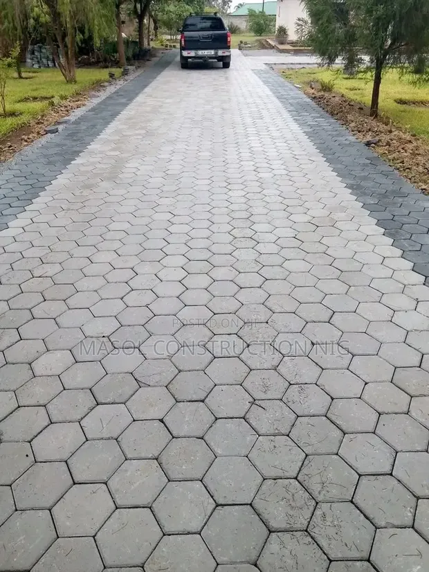 Estate Paving Block Road Project - 1
