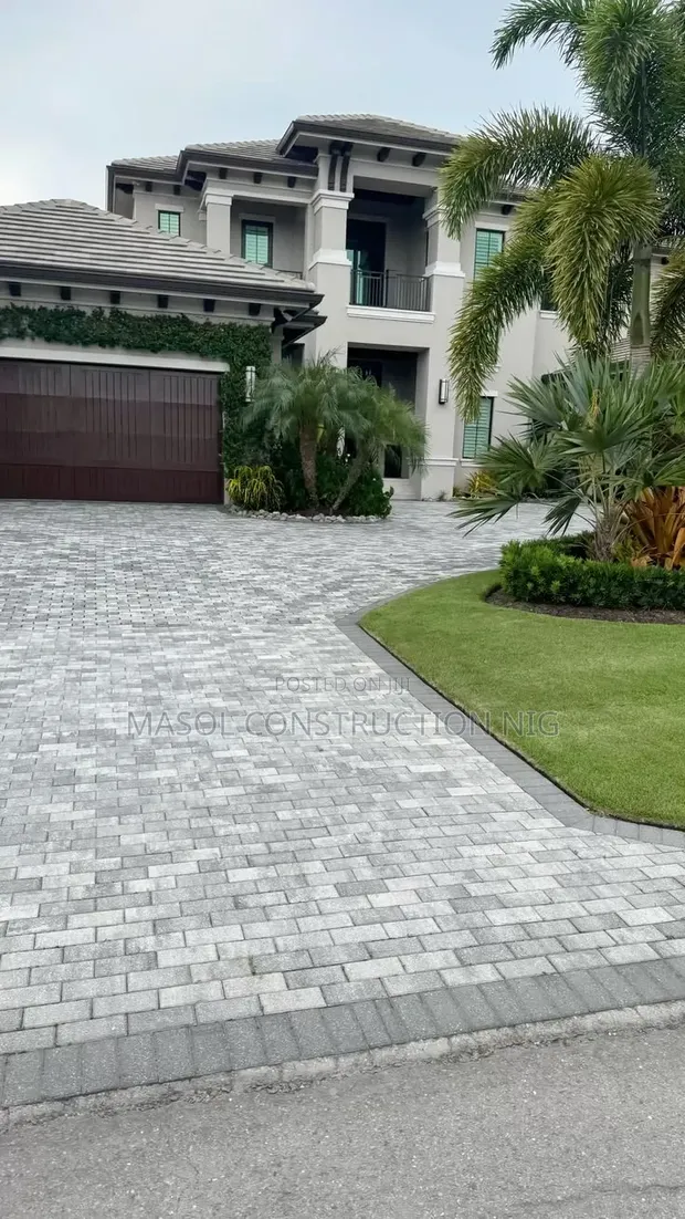 Heavy Traffic Interlock Road Paving Services - 1