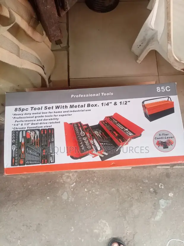 General Tools 85-Piece Heavy Duty Tool Box Set - 1