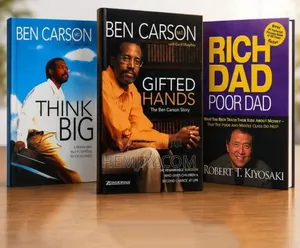 3 Life-Changing Books: Think Big, Gifted Hands, Rich Dad Poor Dad
