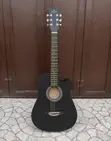 Agile Acoustic Guitar - Black - 2