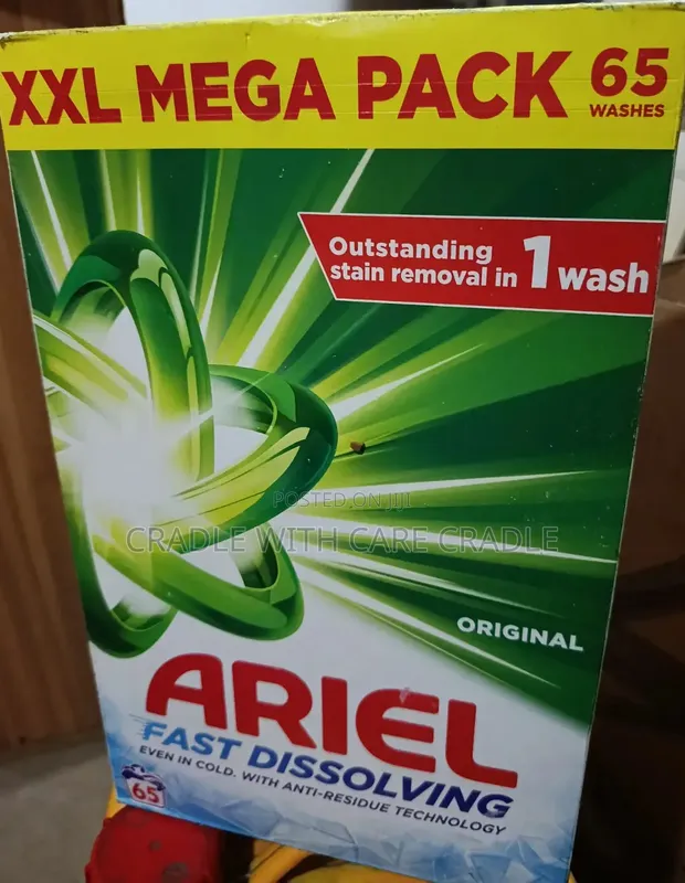 Ariel XXL Mega Pack Detergent (65 Washes) - 1