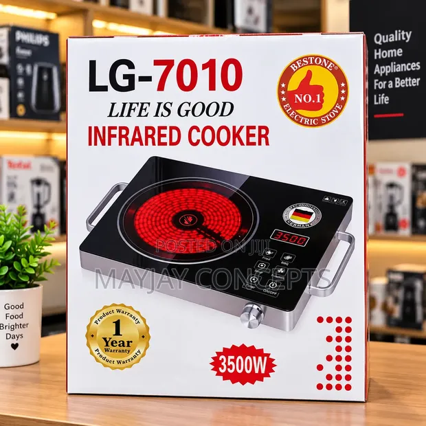 BESTONE LG-7010 Infrared Cooker 3500W - 1