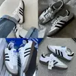 Adidas Samba OG Sneakers - Fari/Baki Deri - 2