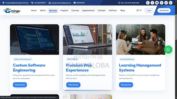 Website Design & Development in Kano | Gmingo Tech Solutions - 1