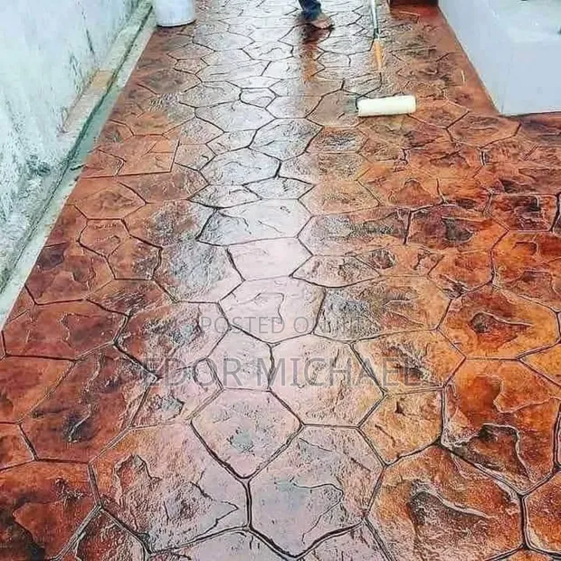 Standard Stamp Concrete Designs - Abuja - 1