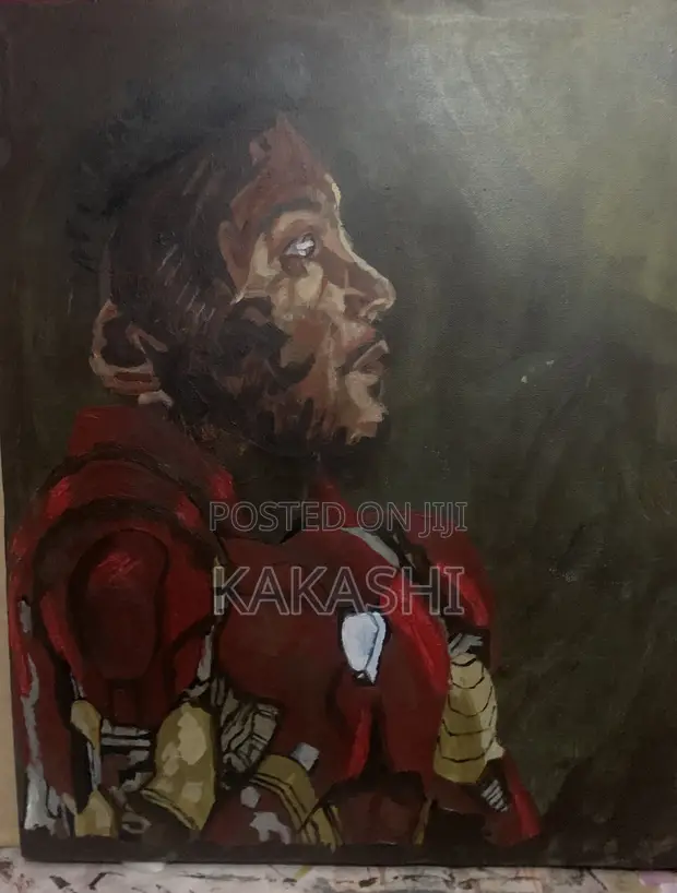 Ironman Painting on Canvas - 1