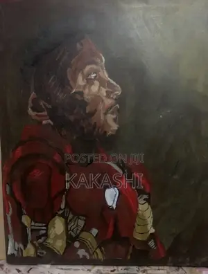 Ironman Painting on Canvas