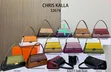 Chris Bella Classic Multicolor Leather Handbag - 1