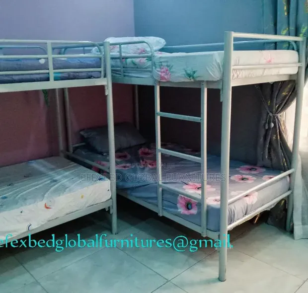 Metal Double Bunk Bed - Brand New - 1