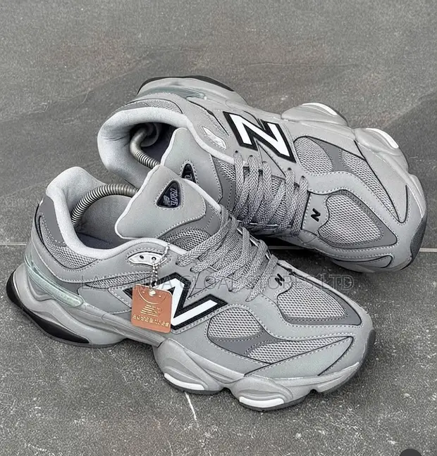 Sabbin New Balance 9060 "Rain Cloud" Grey Sneakers - 1