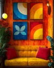 Luxury 3 Sets of Canvas Art Wall Decor - 2