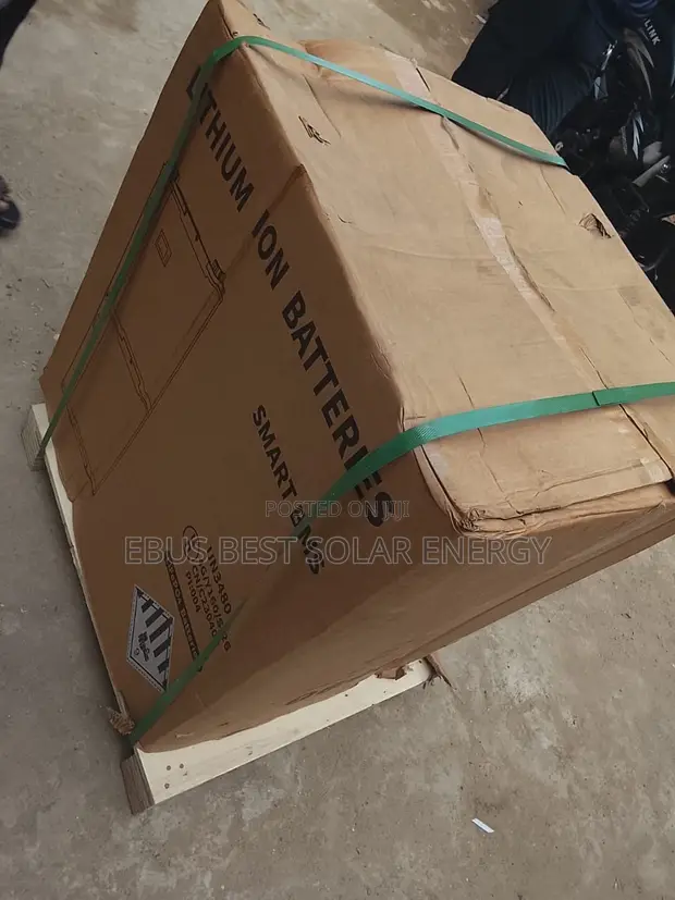 15.36kWh Blue Carbon Stackable Lithium Battery - Brand New - 1