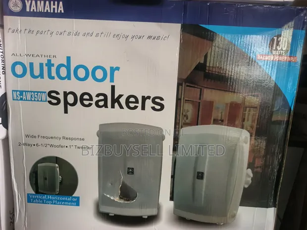 Yamaha 2-Way All-Weather Outdoor Speaker - 1