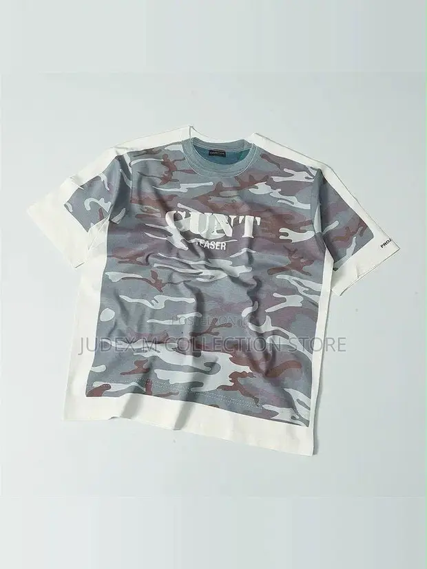 High Quality Camo Polo Shirt - 1