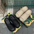 A Bathing Ape ABC Camo Foam Slides - 1