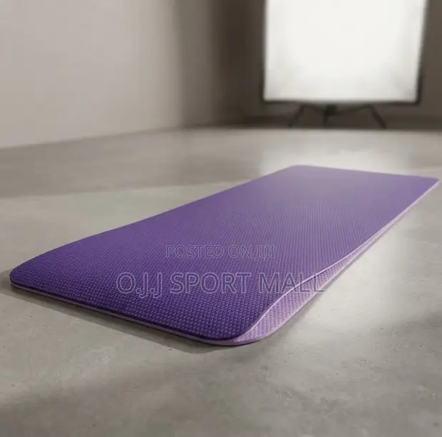 Purple Dual Yoga Mat - EVA Gym Exercise Mat - 1