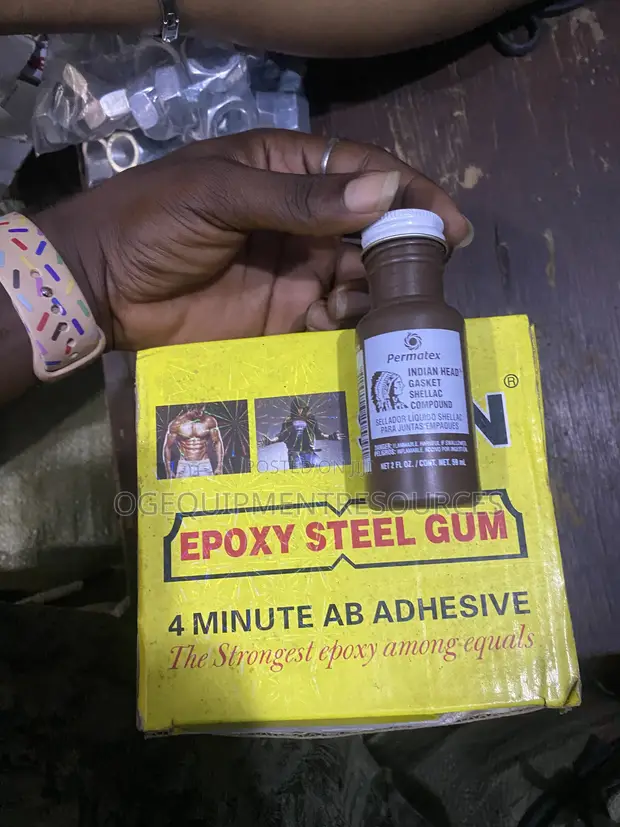 4 Minute AB Adhesive Epoxy Steel Gum - 1